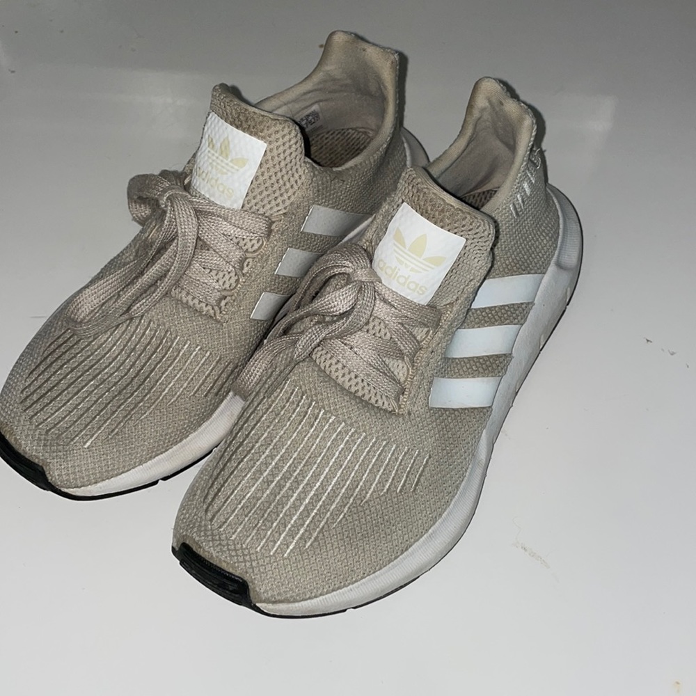 Adidas Tan athletic shoes